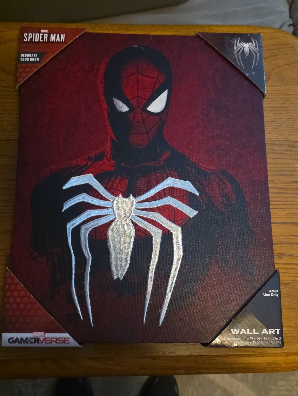 Marvel Spider-Man Red and Black Wall Art